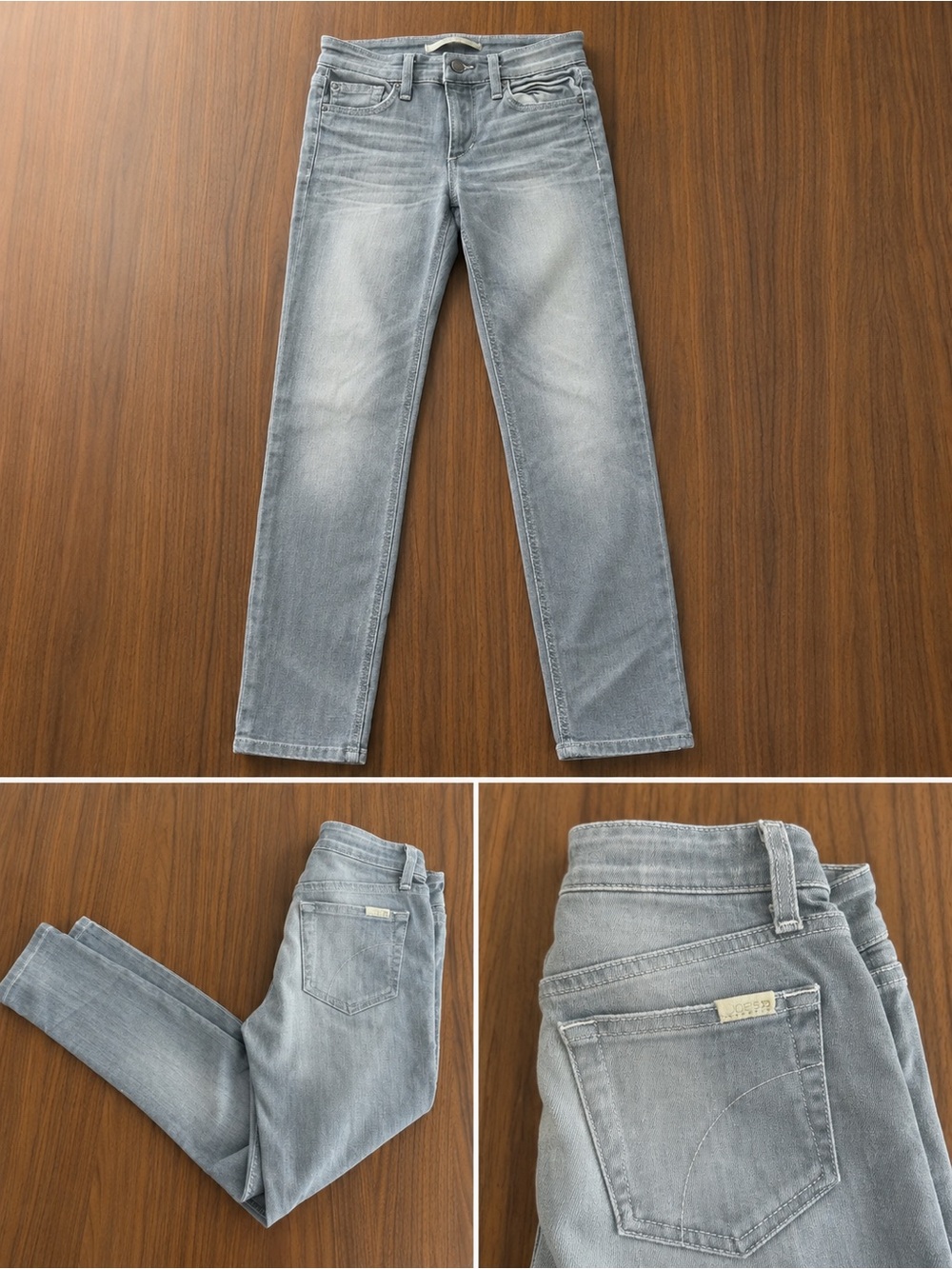 Joe jeans women Light Gray Slim Straight Jeans